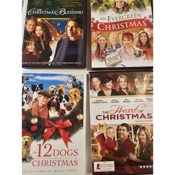 Christmas DVDs Lot Of 14 Family Oriented Classics Love Children Inspirational - Picture 4 of 9